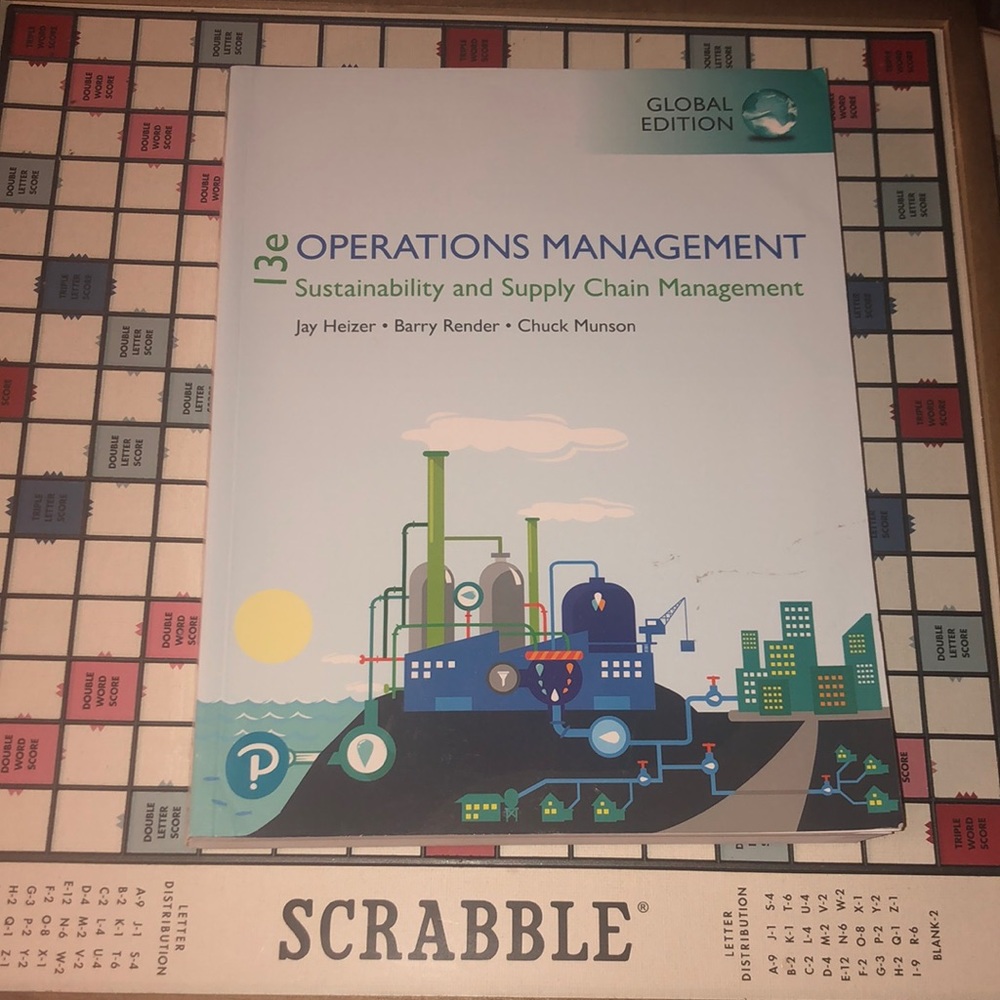 Operations Management: Sustainability and Supply Chain Management 13th Edition